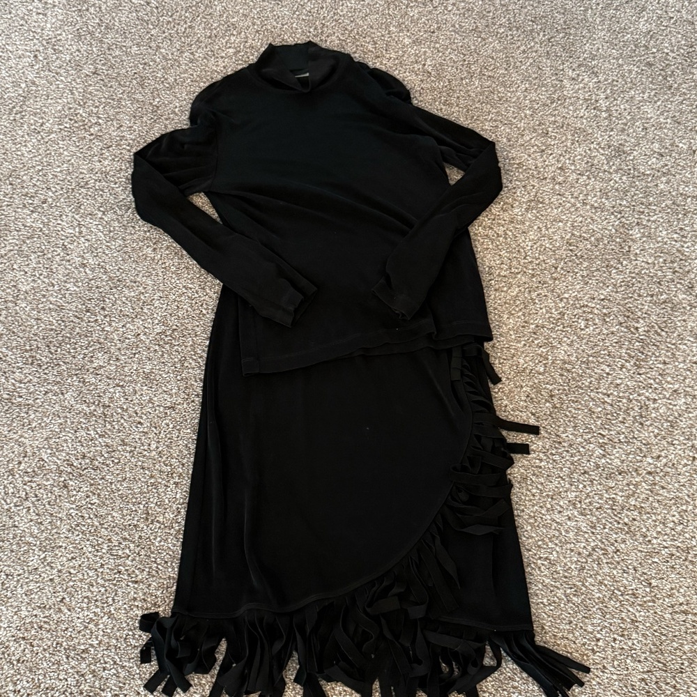 lack skirt set- Chicos